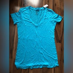 Aerie Bright Blue Short Sleeve Tee